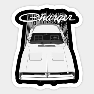 Charger 69 - White Sticker